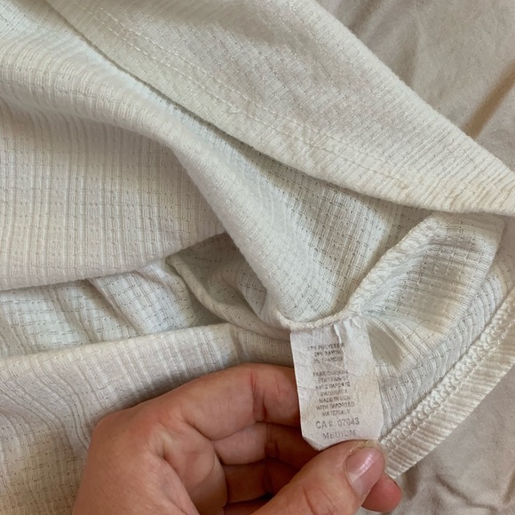 White Tank Top - Picture 2 of 3